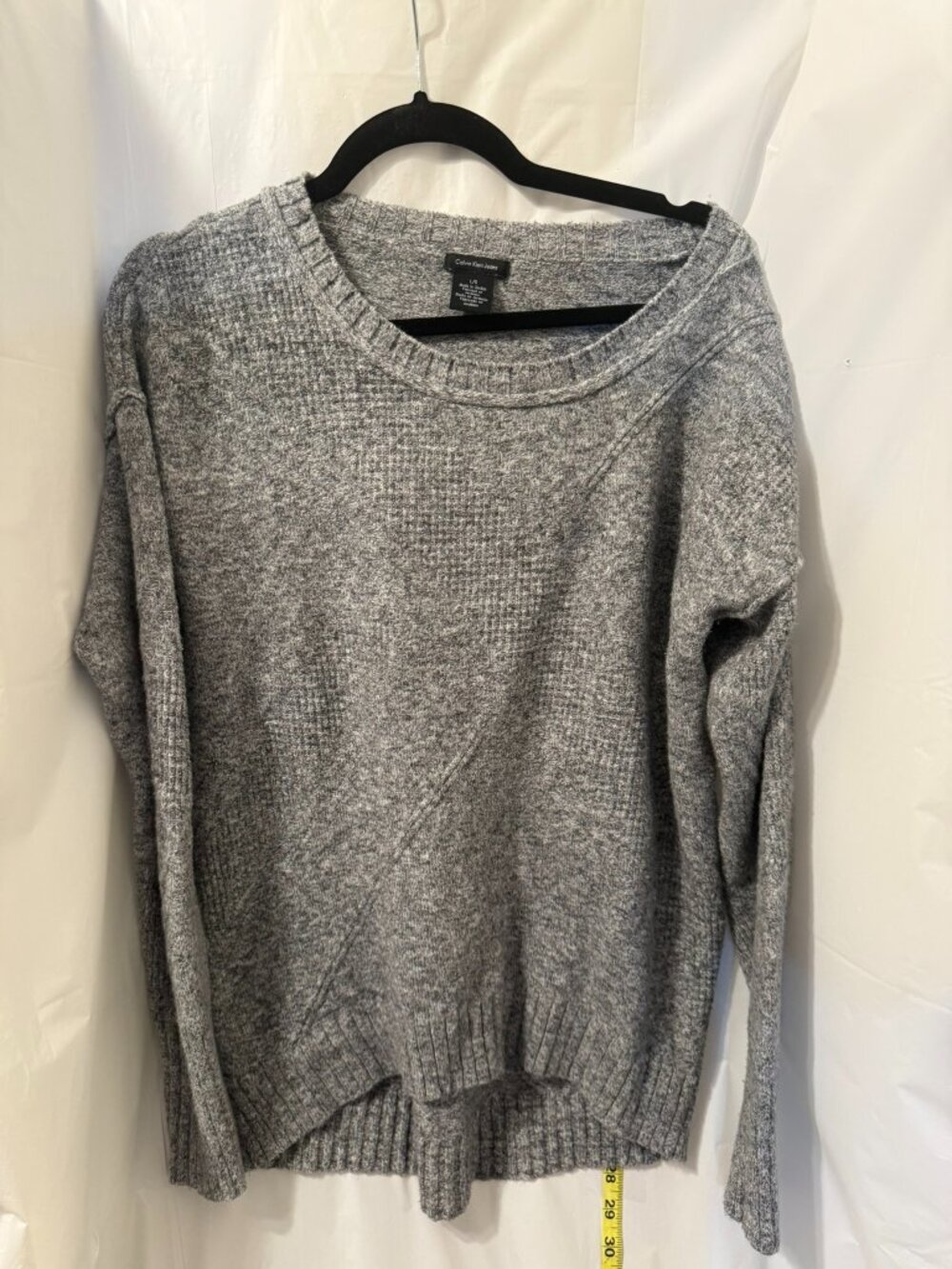 Calvin Klein Jeans Grey Knit Pullover Sweater L